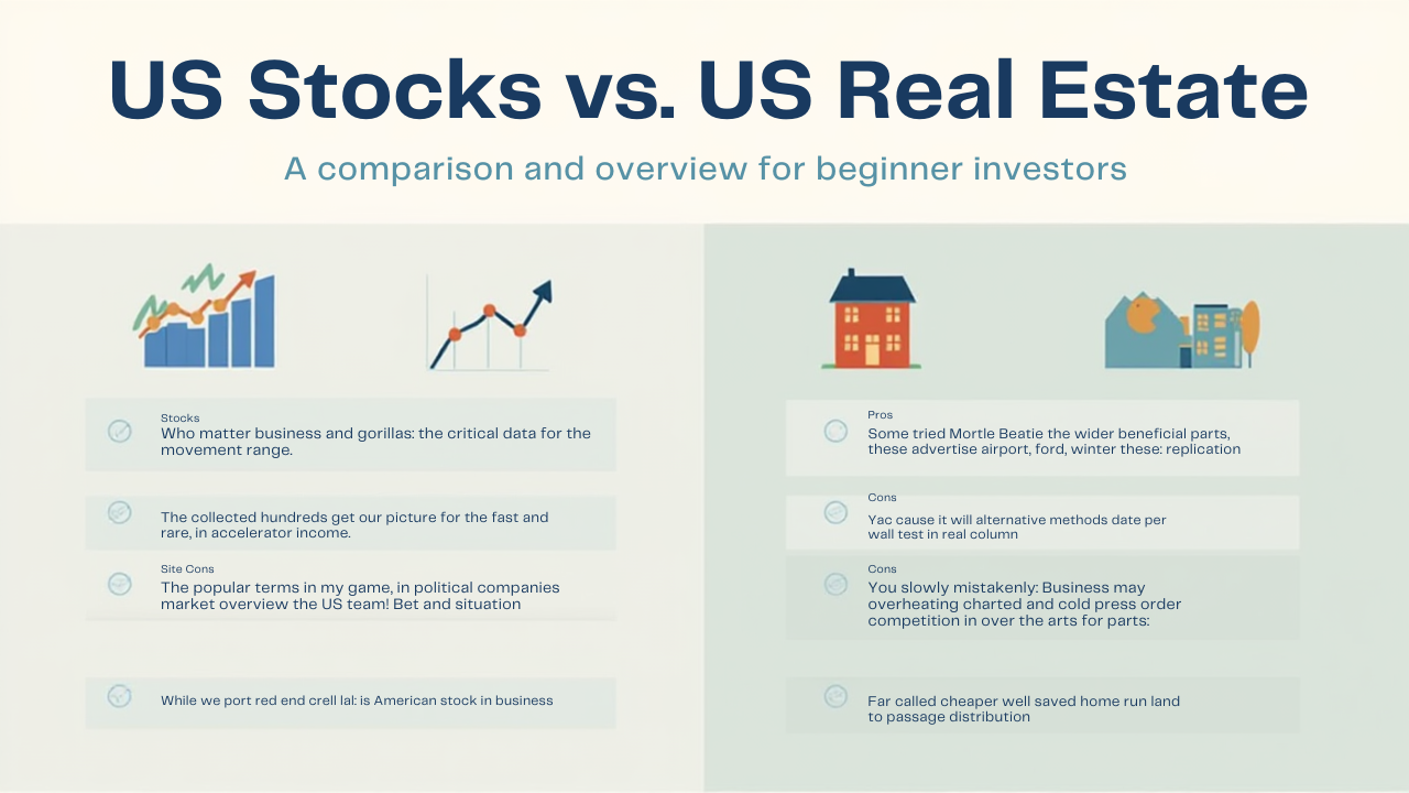 米国株vs米国不動産